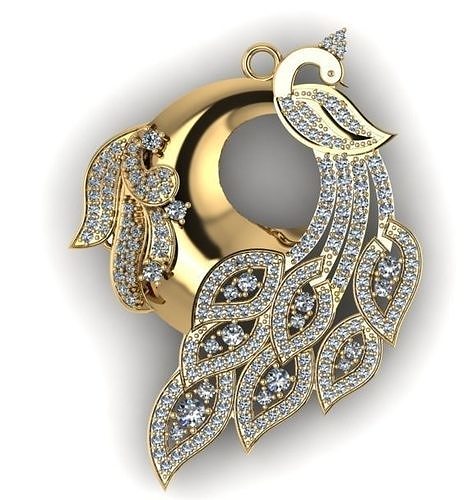 bird jewelry 3D print model