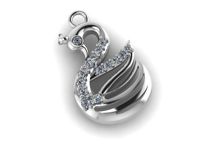 bird jewelry 3D print model