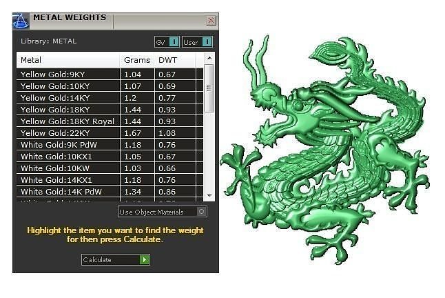 dragon jewelry 3D print model