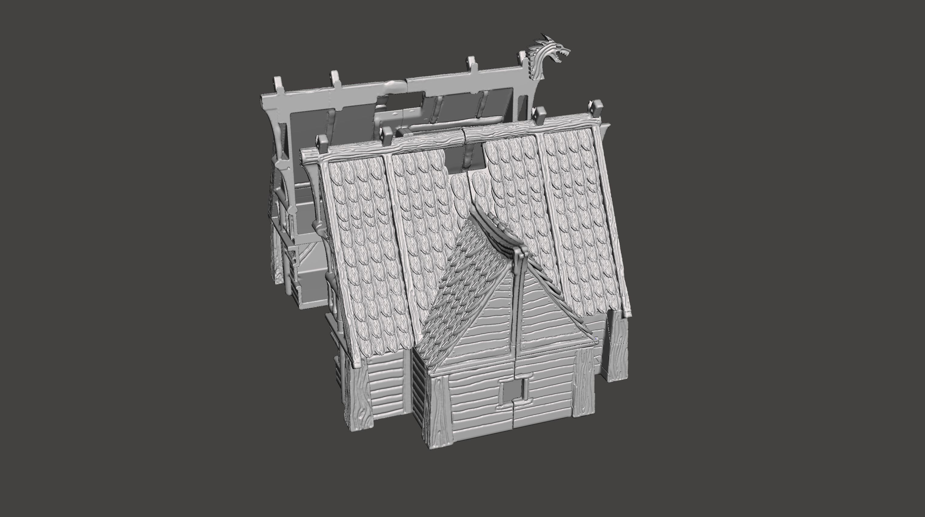 Nordic House 3D print model_7