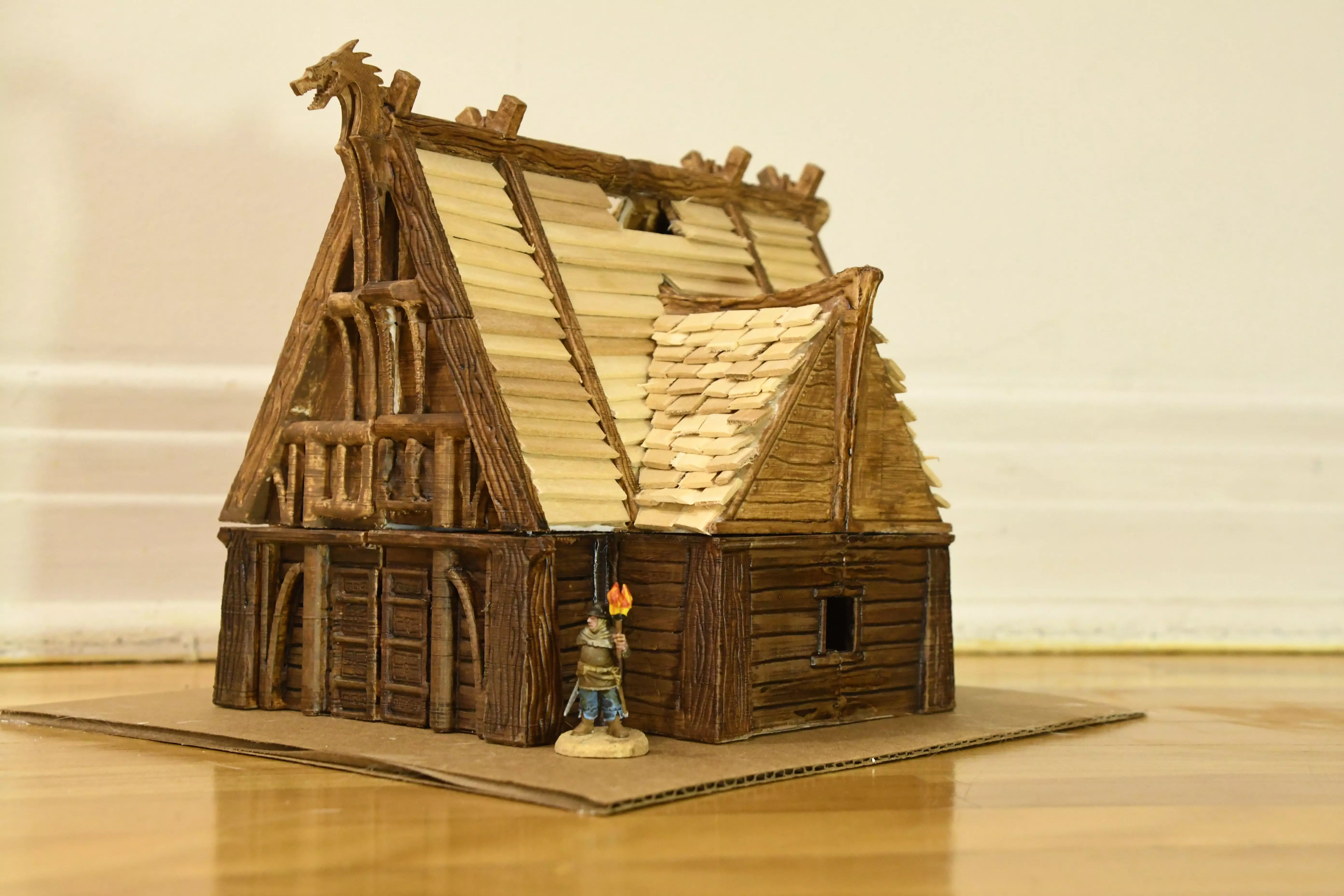 Nordic House 3D print model_0