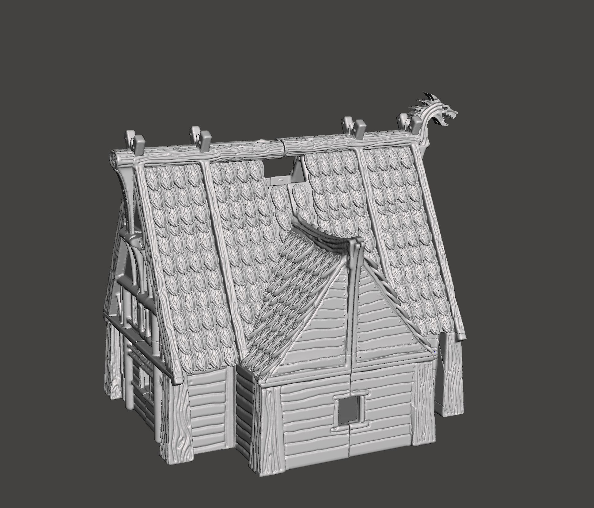 Nordic House 3D print model_3