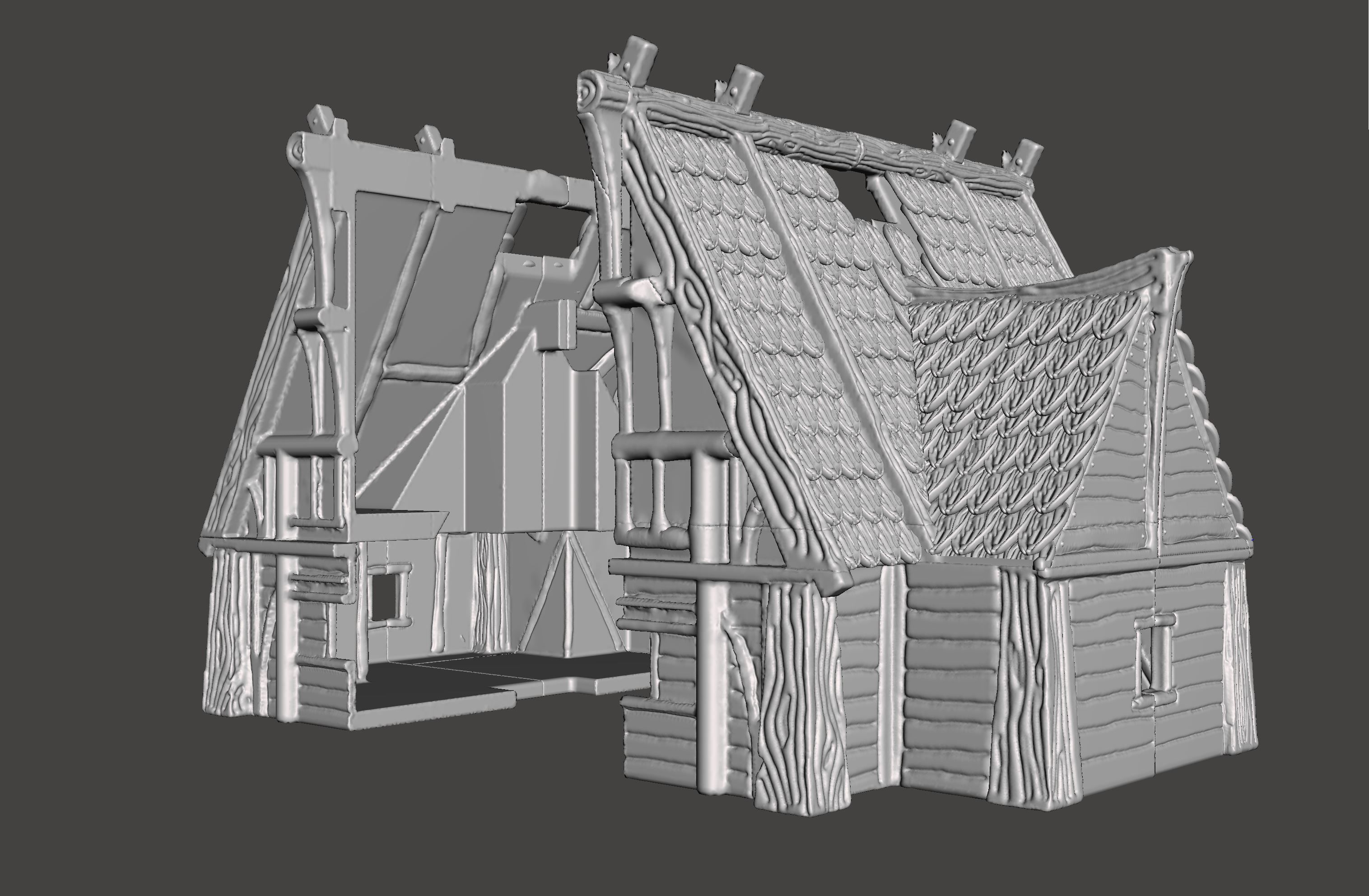 Nordic House 3D print model_6