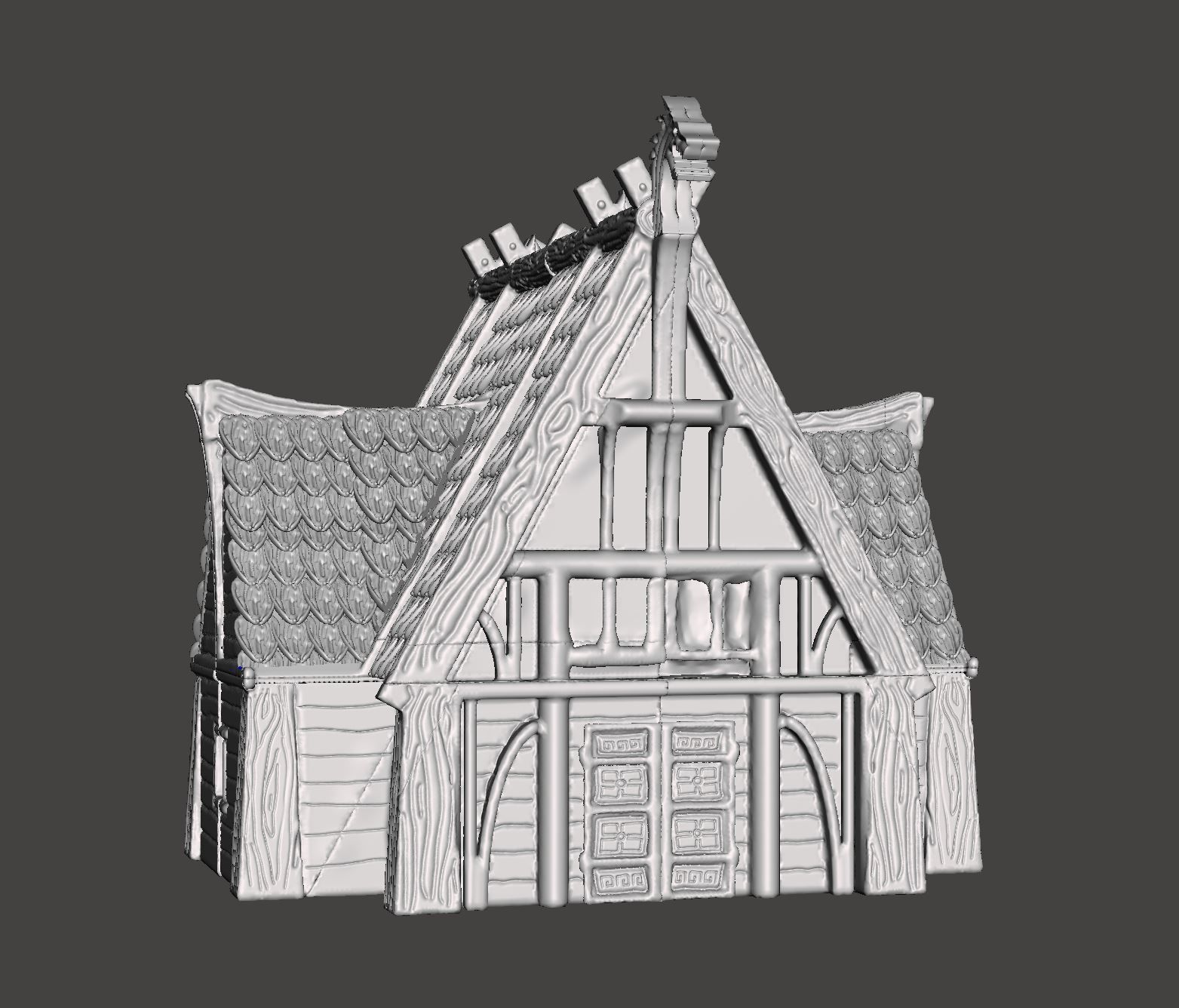 Nordic House 3D print model_2