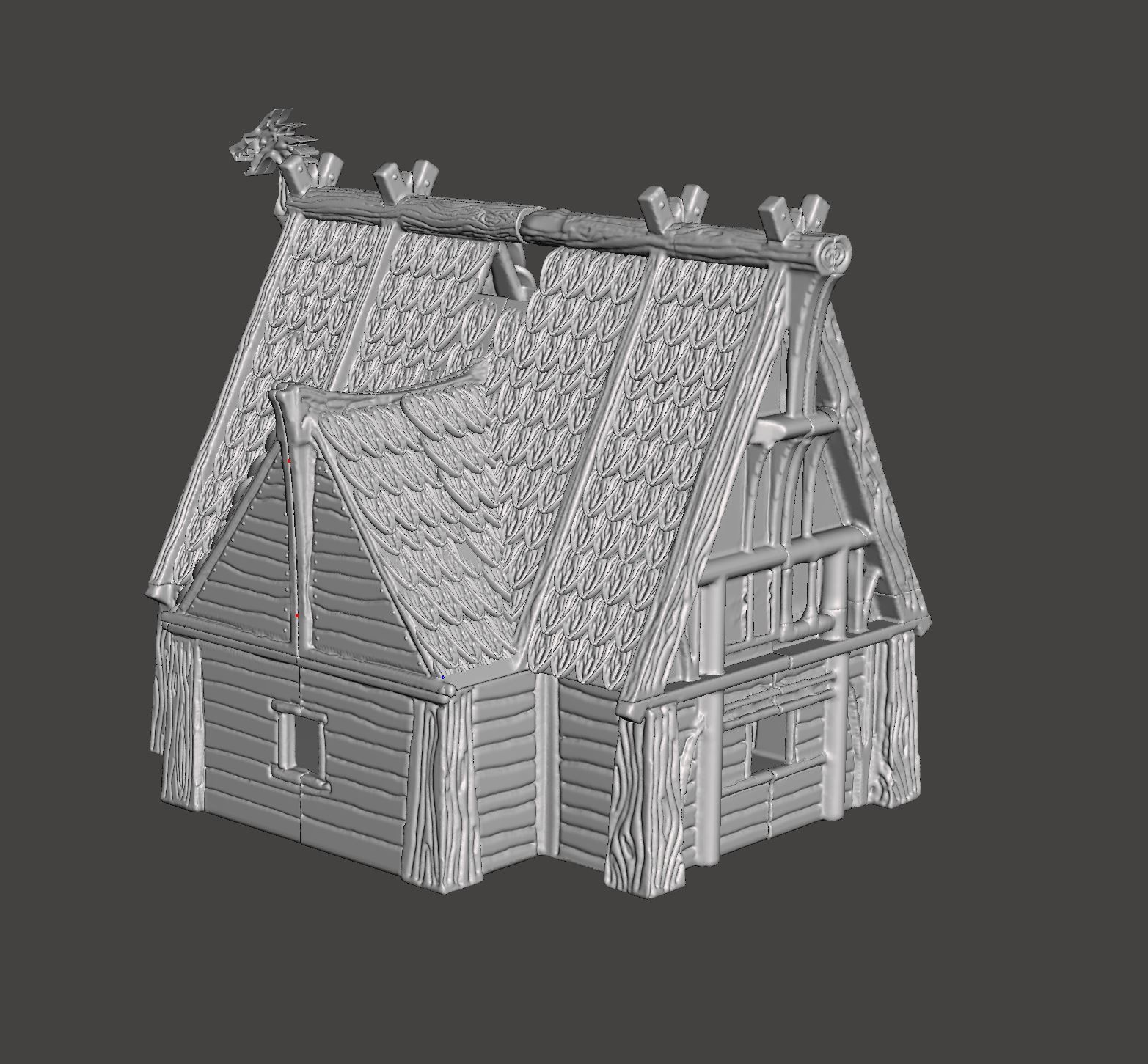 Nordic House 3D print model_4