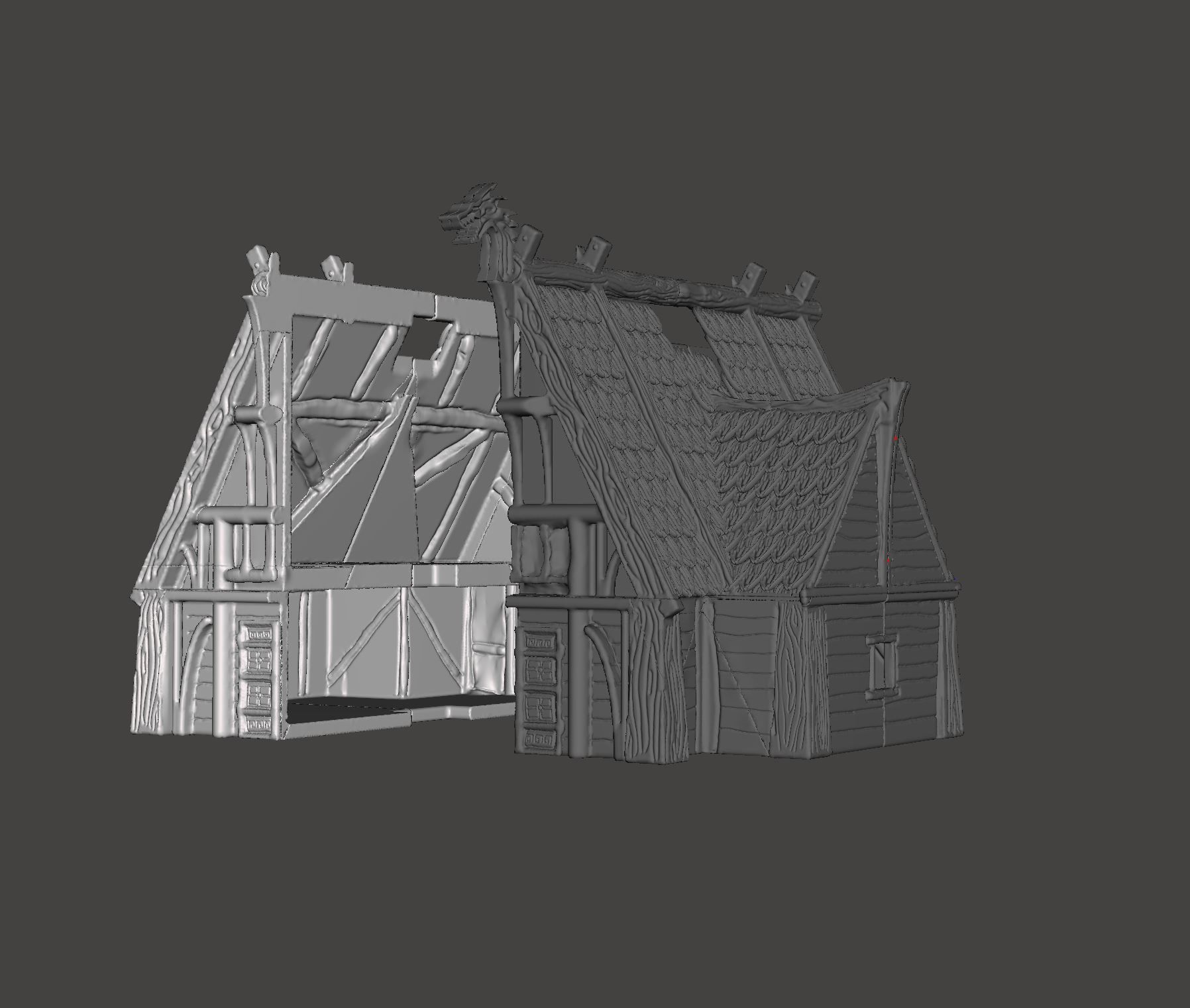 Nordic House 3D print model_5