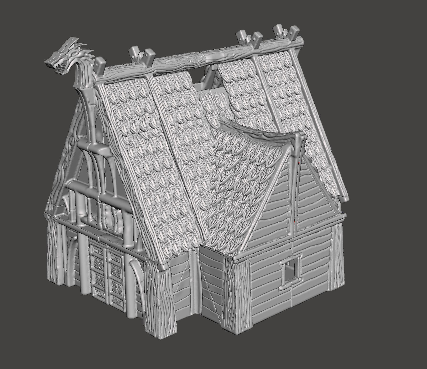 Nordic House 3D print model_1