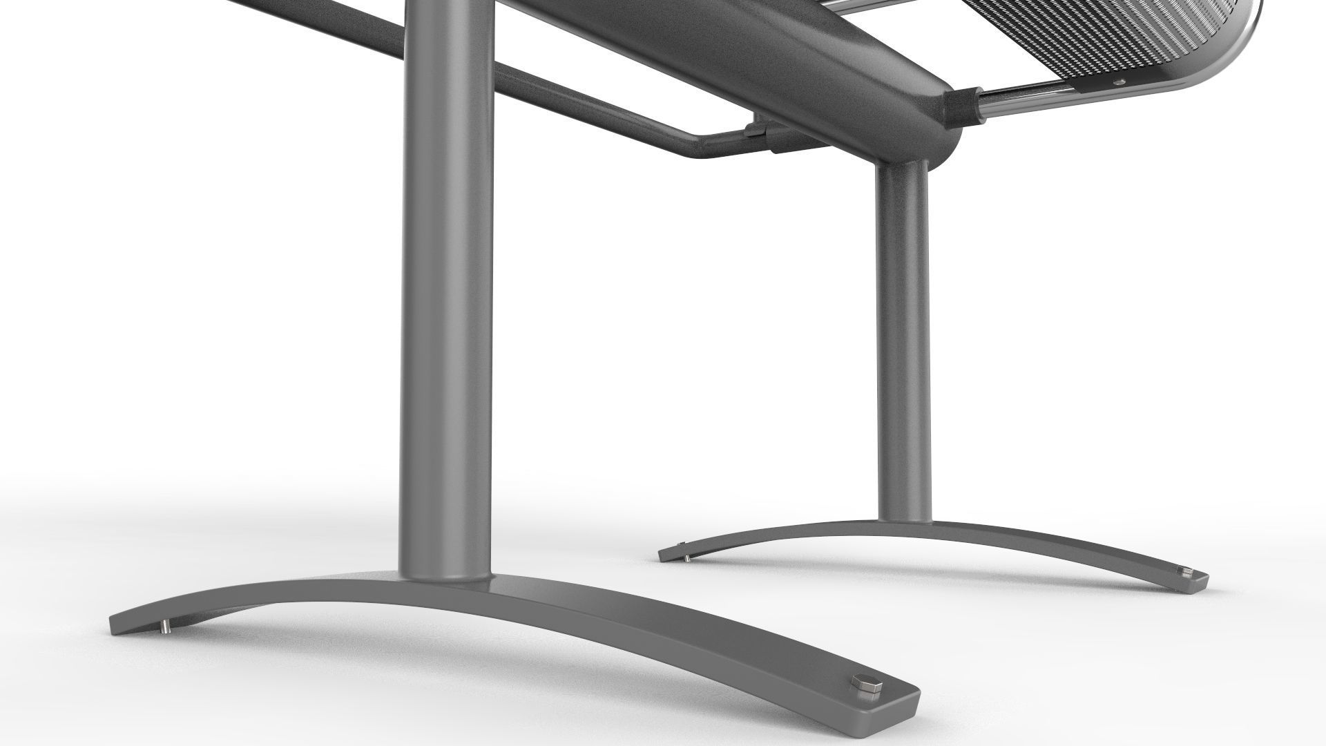 Waiting Room Chair 1 Seat 3D model_13