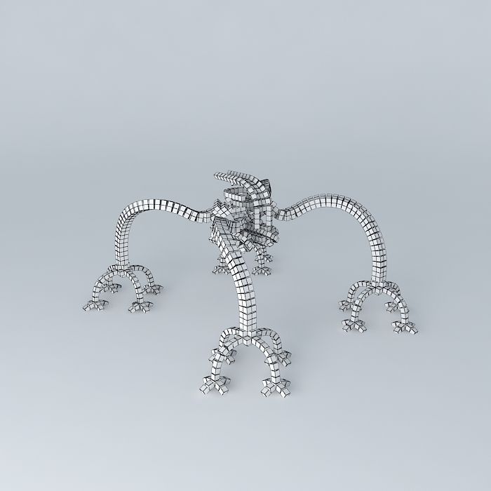 Modern Spider  Free 3D model_4