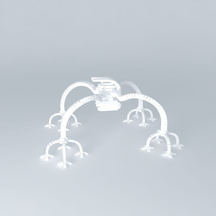 Modern Spider  Free 3D model_2