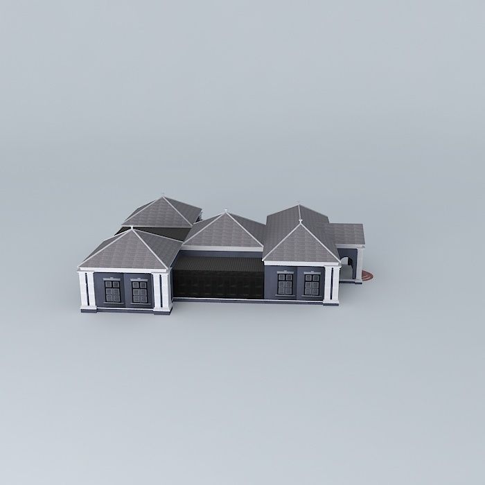 Public Reading Room Aruba Free 3D model_2