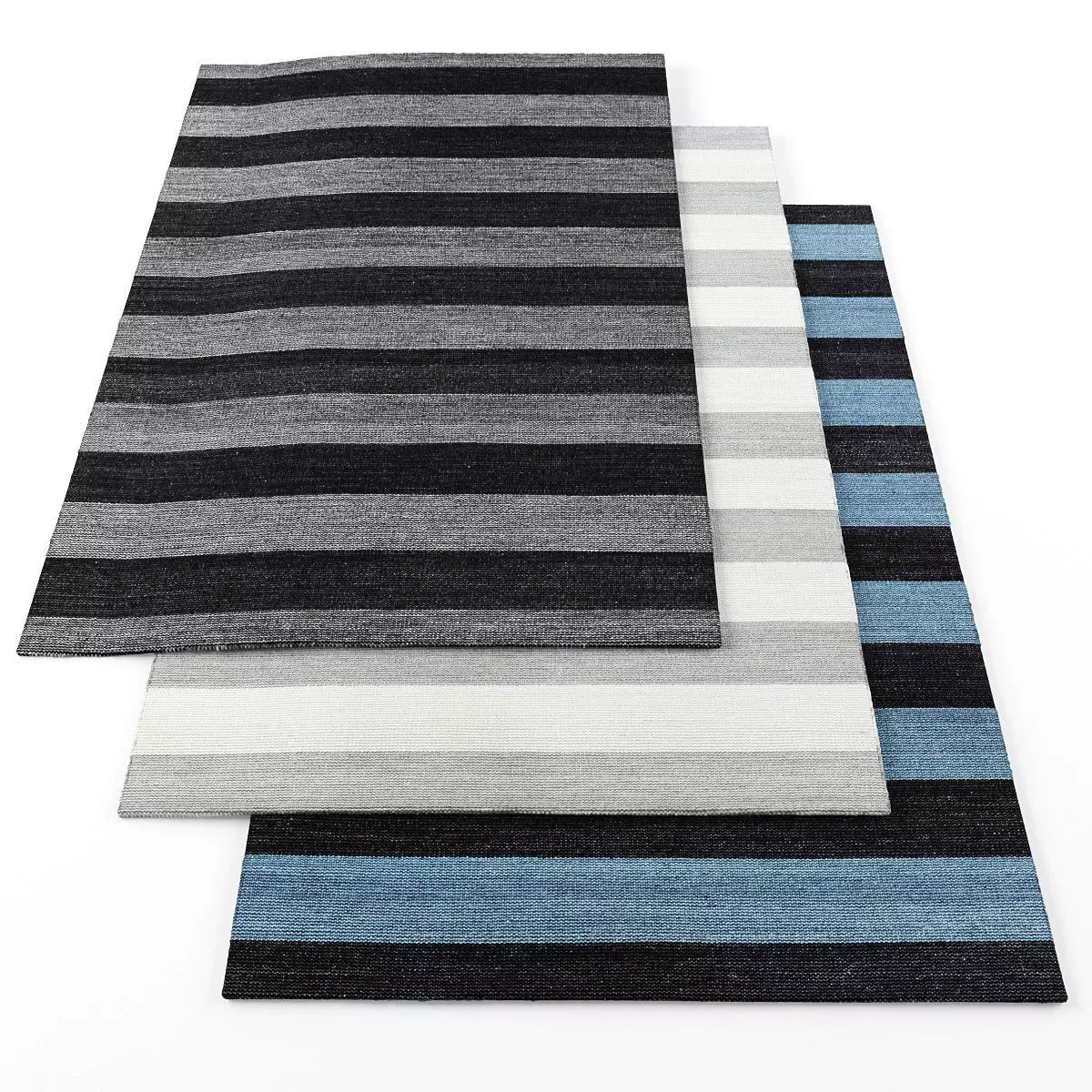Fabula living rugs3 Low-poly 3D model