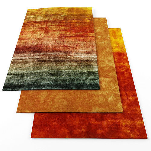 Ogeborg rugs Low-poly 3D model