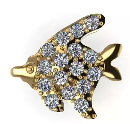 jewelry Fish 3D print model jewelry Fish 3D print model