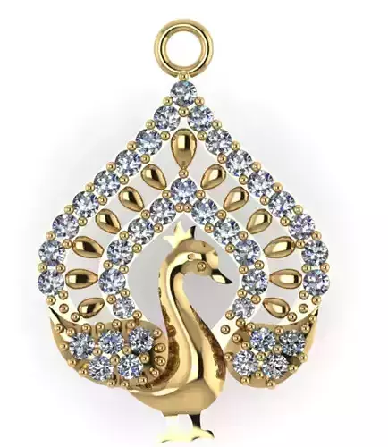 jewelry Bird 3d