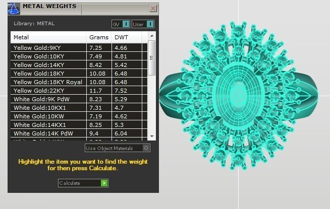 diamond Ring model 3D print model_4