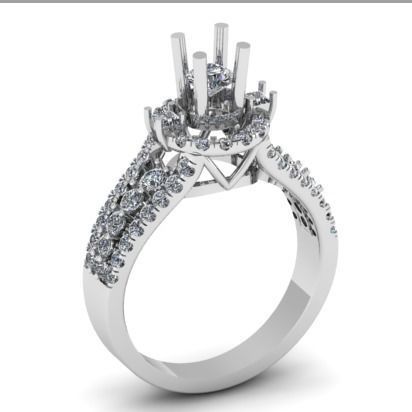 jewelry Ring model 3D print model_2