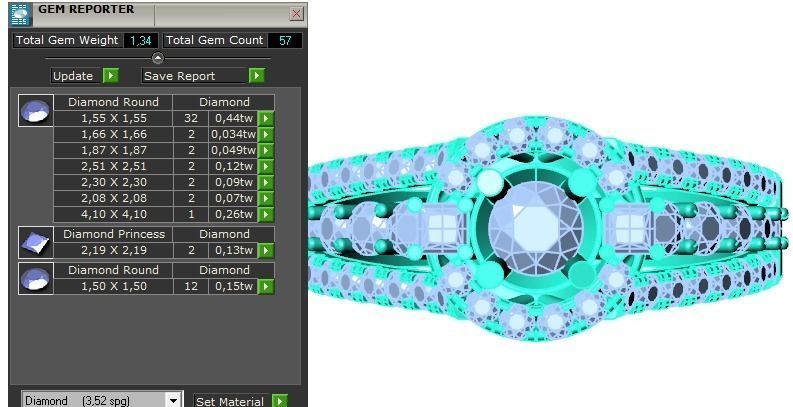 jewelry Ring model 3D print model_3