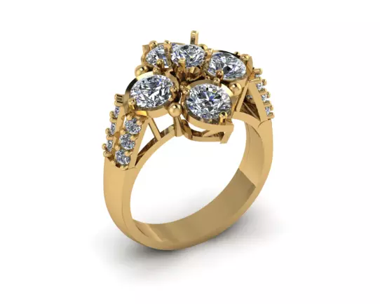 jewelry Ring model 3D print model_0