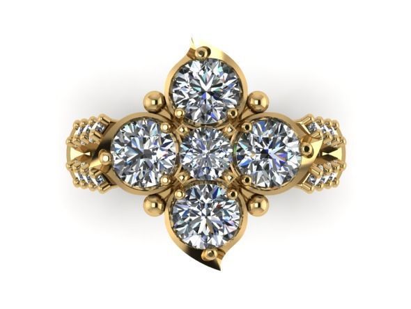 jewelry Ring model 3D print model_5