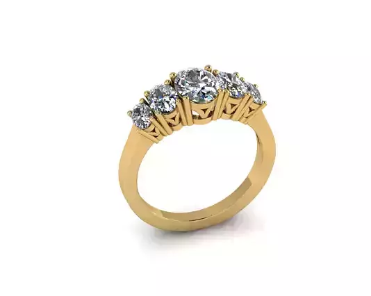 jewelry Ring model Free 3D print model