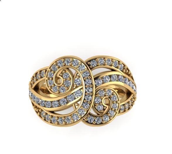 jewelry Ring model 3D print model_5