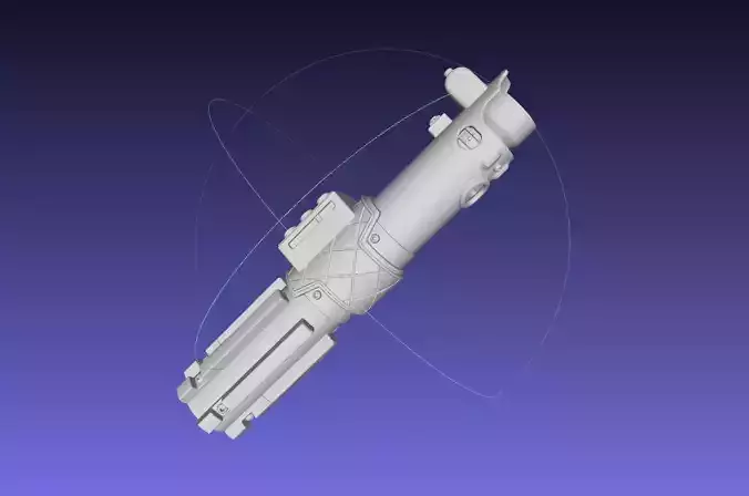 Star Wars Episode IX Rey Lightsaber Printable Model 3D print model