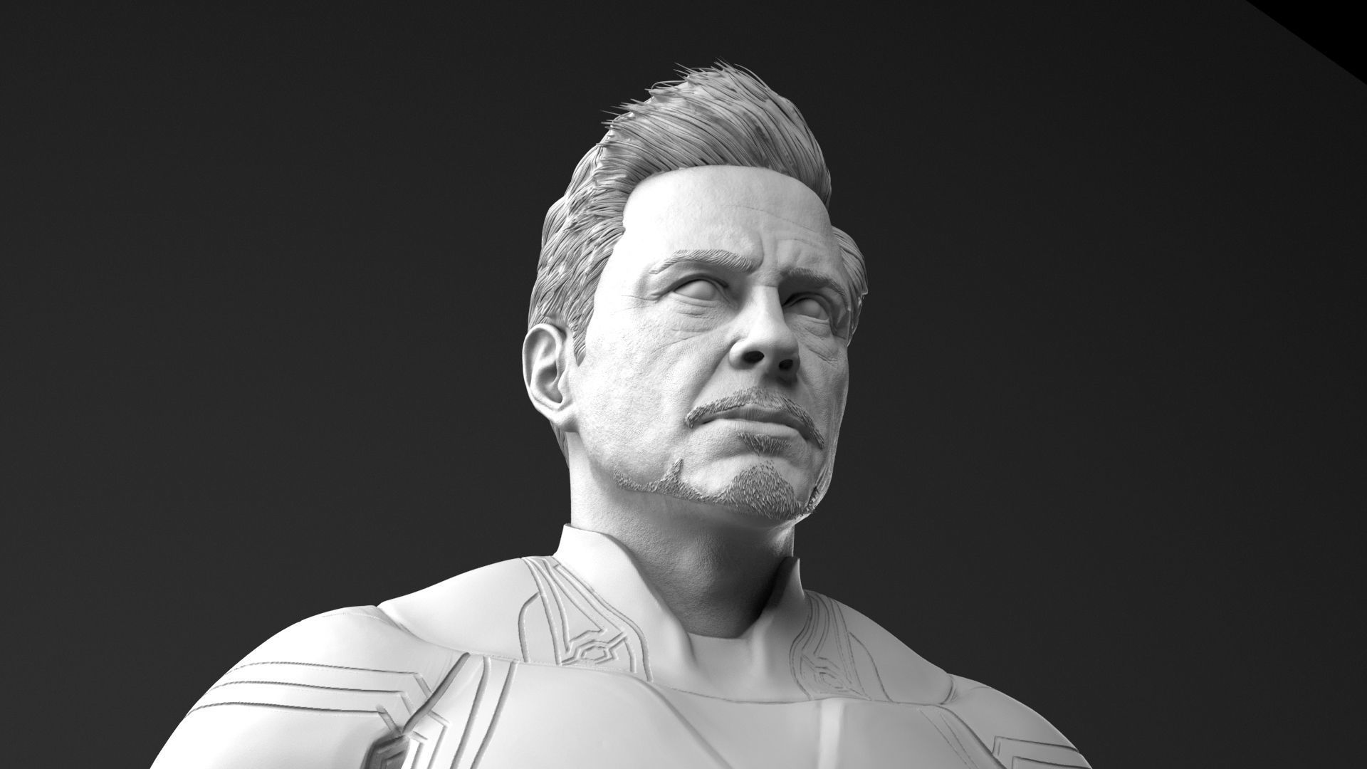 Robert Downey Jr - Tony Stark - Iron Man 3D print model_7