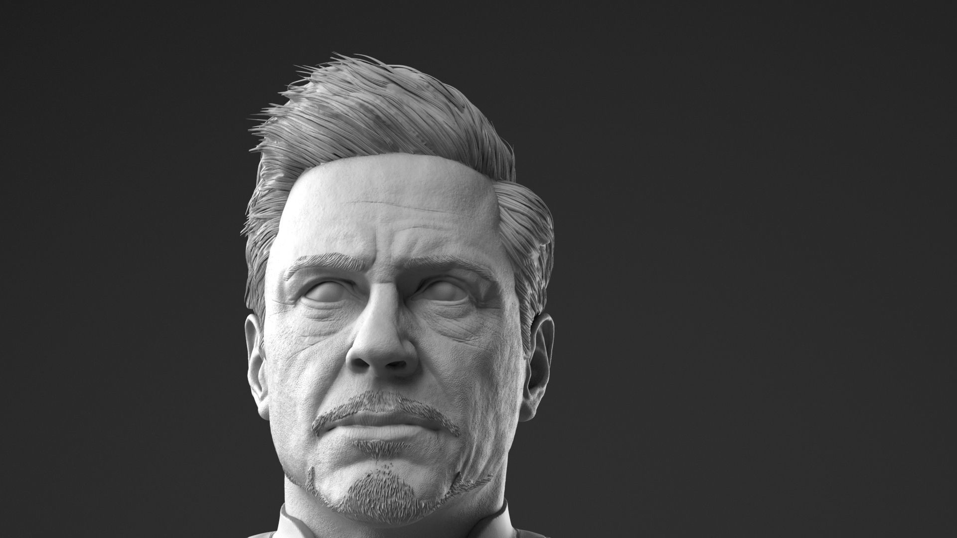 Robert Downey Jr - Tony Stark - Iron Man 3D print model_18