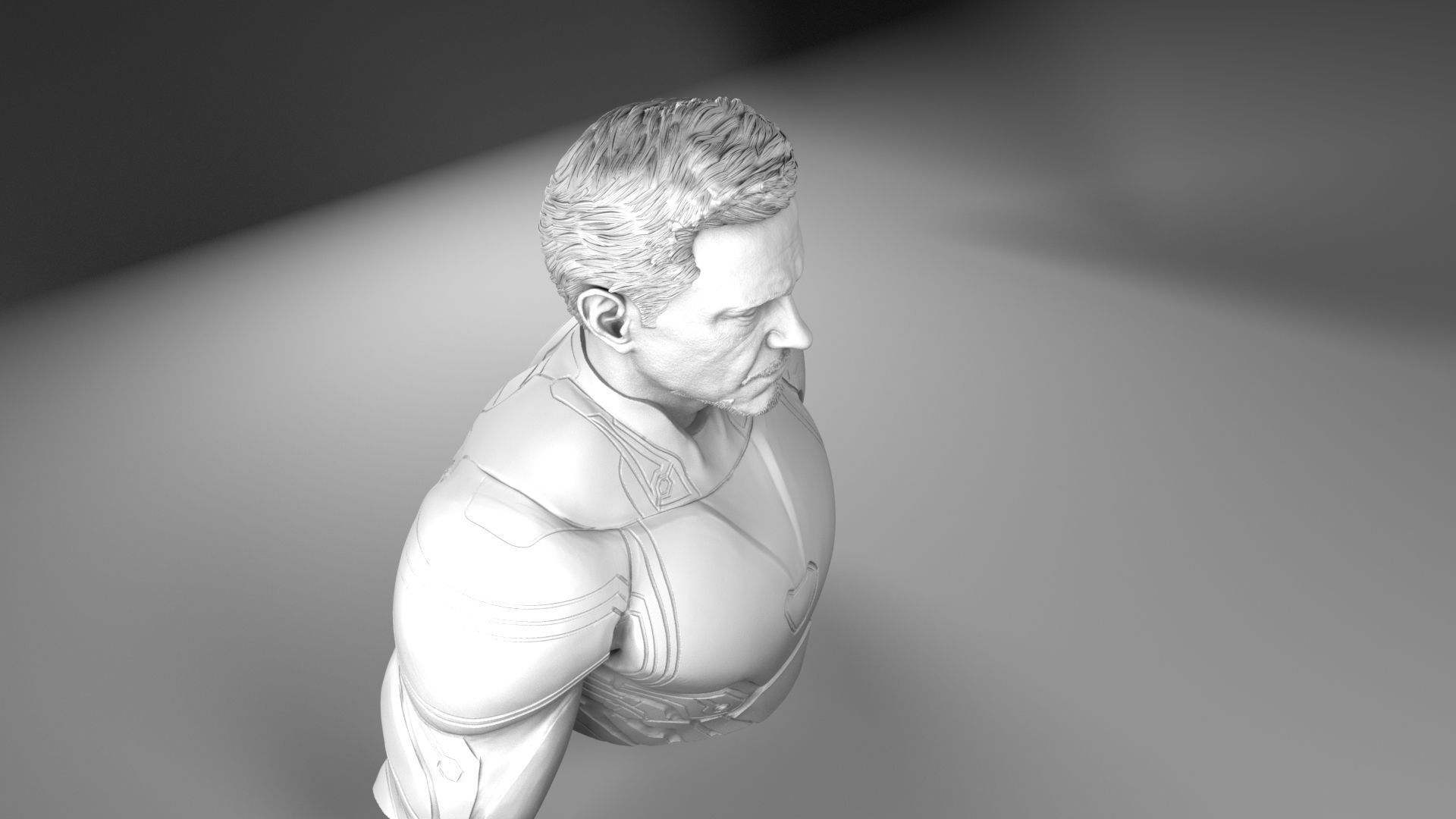 Robert Downey Jr - Tony Stark - Iron Man 3D print model_16