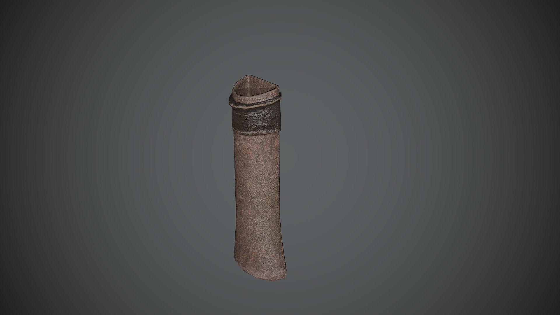 Quiver Medieval Low-poly 3D model_17