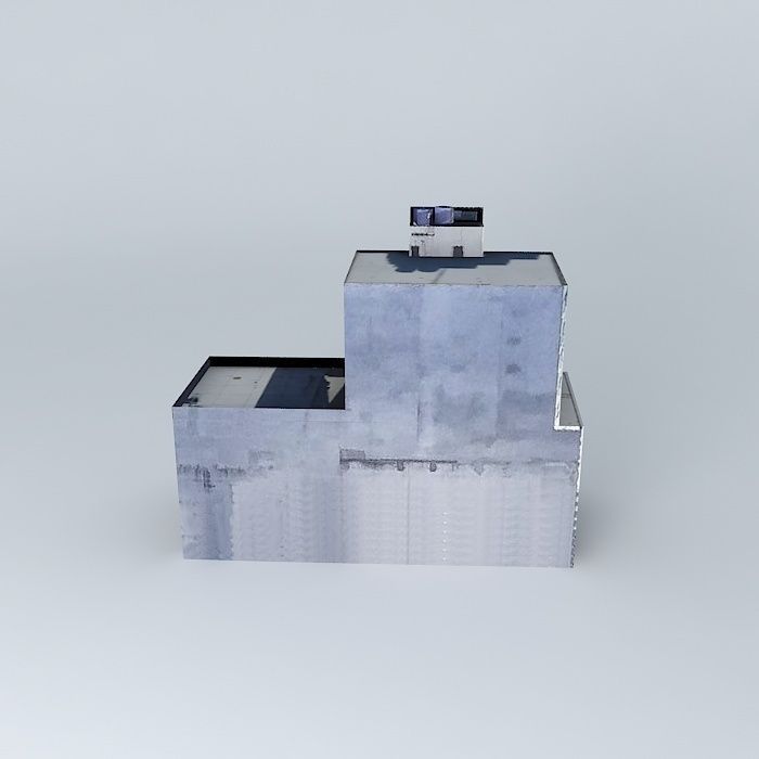 1100 Santa Fe Building 3D model_2