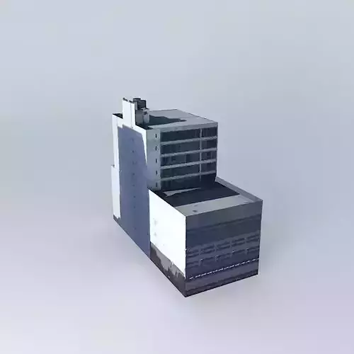 1100 Santa Fe Building 3D model