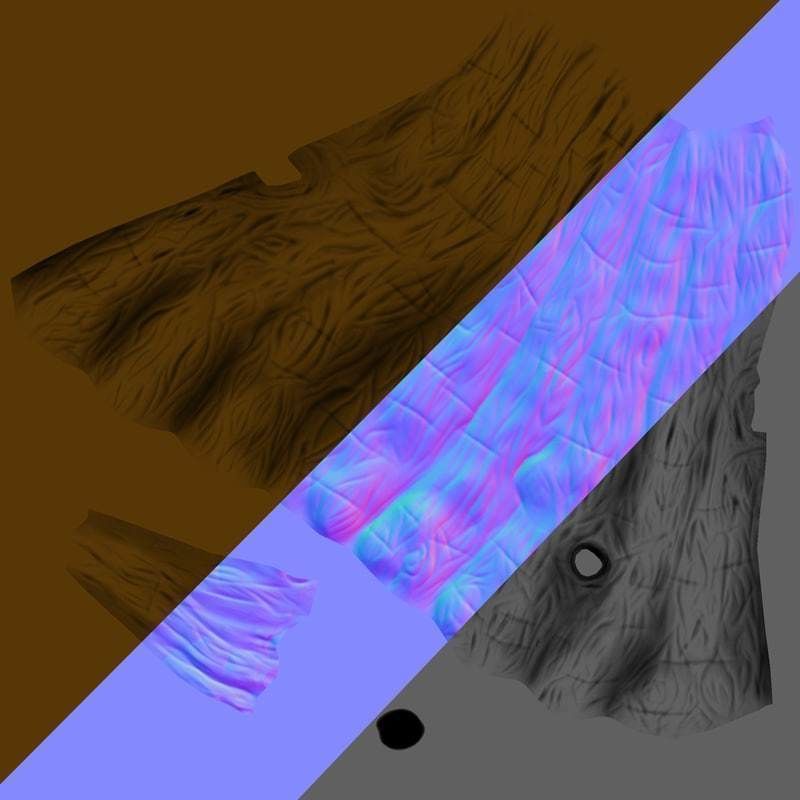 Cartoon Tree Low-poly 3D model_10