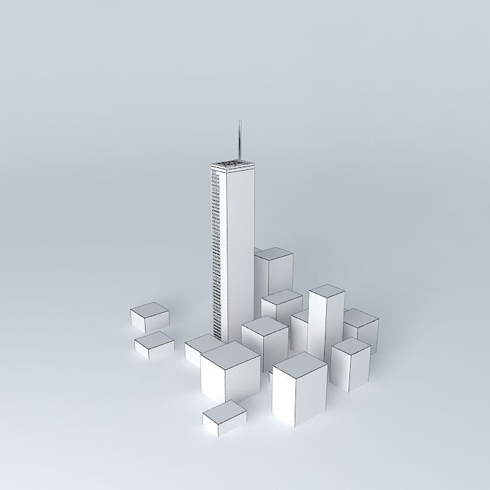 The star tower Free 3D model_4