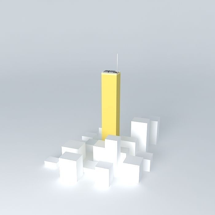 The star tower Free 3D model_1