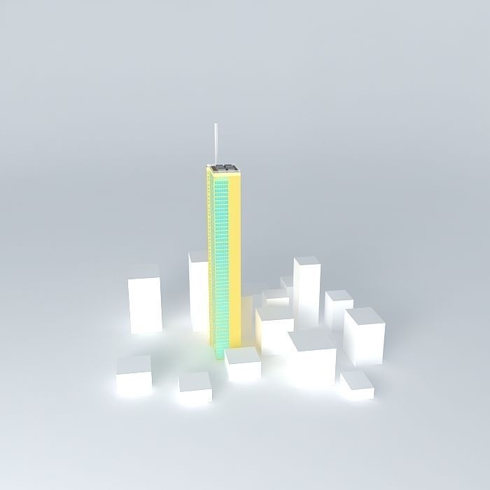 The star tower Free 3D model_2