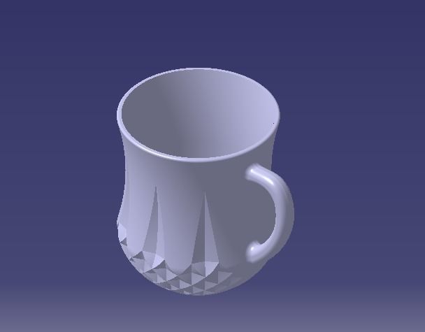 opera big mug suitable for print and produce 3D print model_1