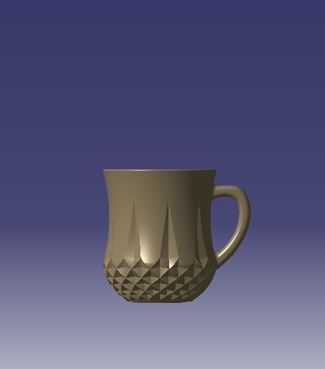 opera big mug suitable for print and produce 3D print model_7