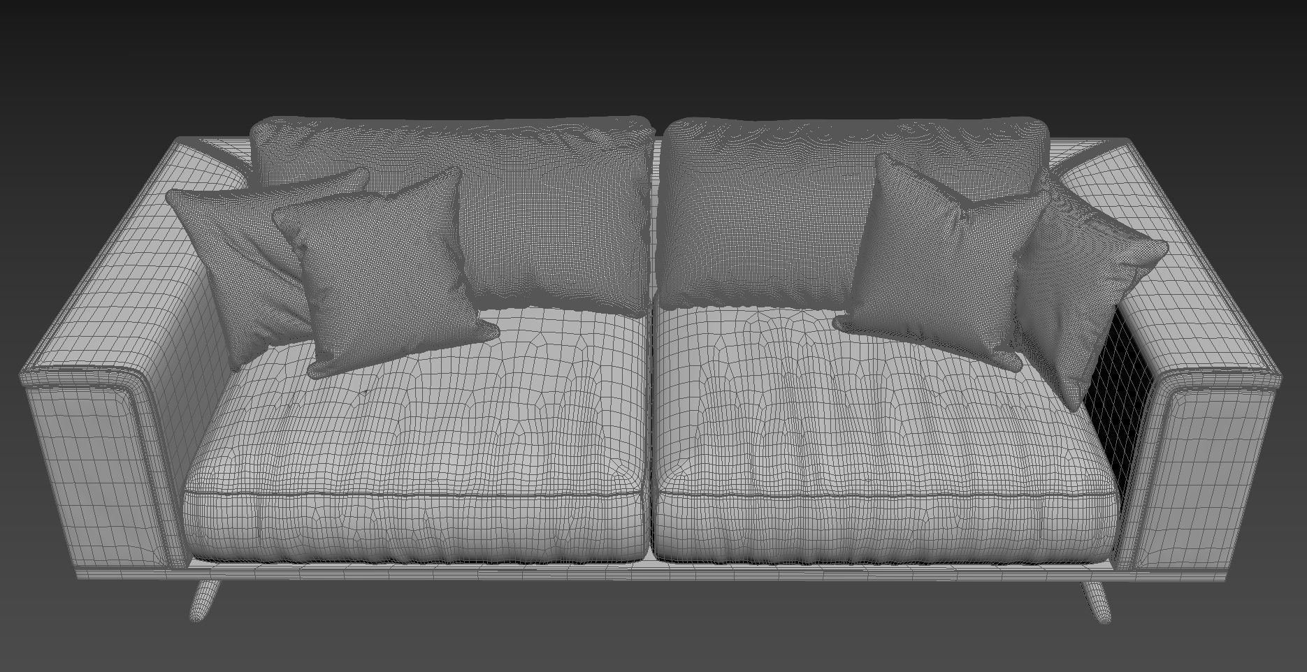 Sofa Visionnaire Convention 2 3D model_7