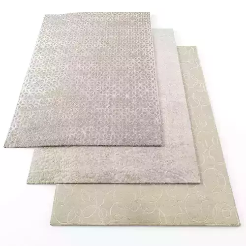 Rugs-400 three rugs cream