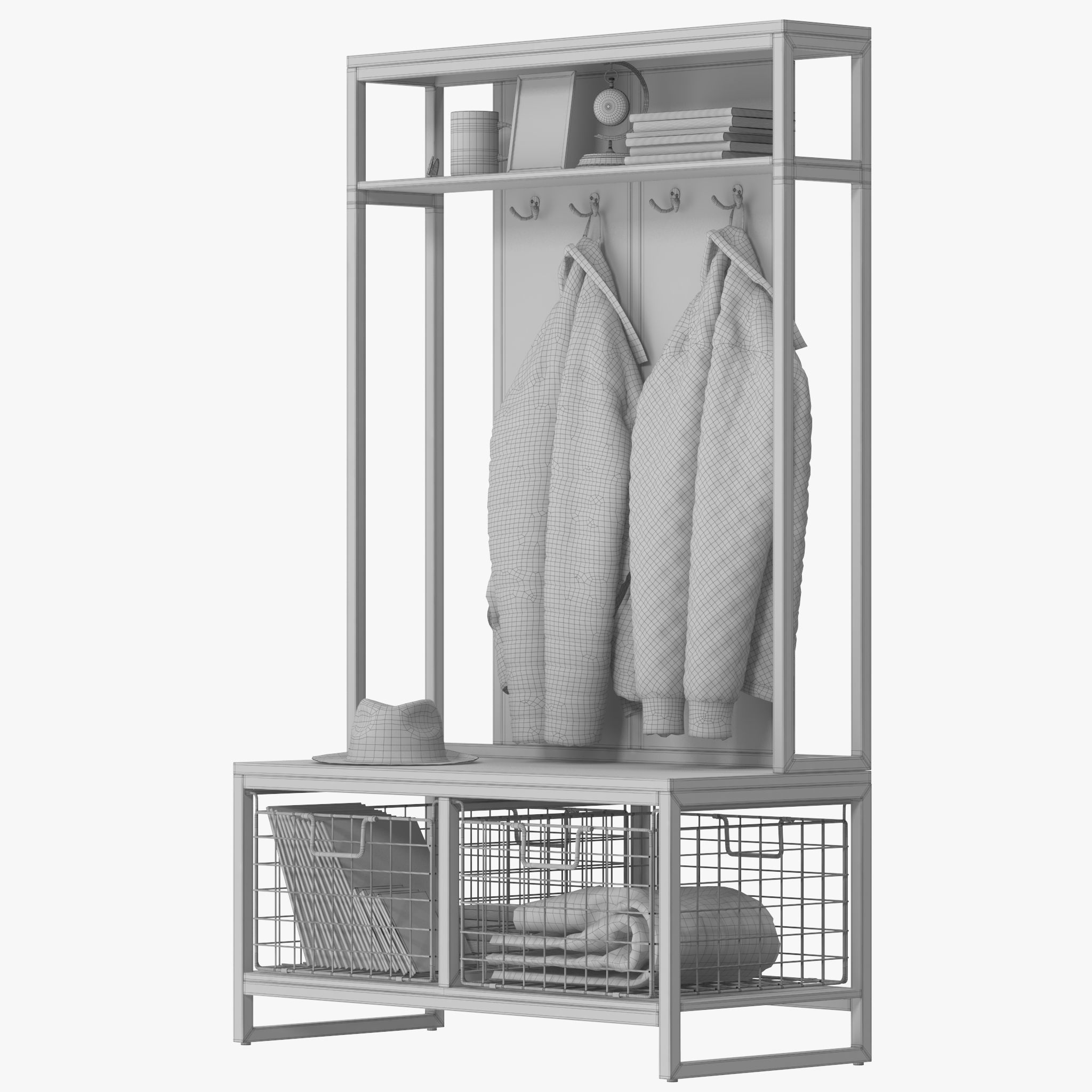 Eckles Hall Tree 3D model_11