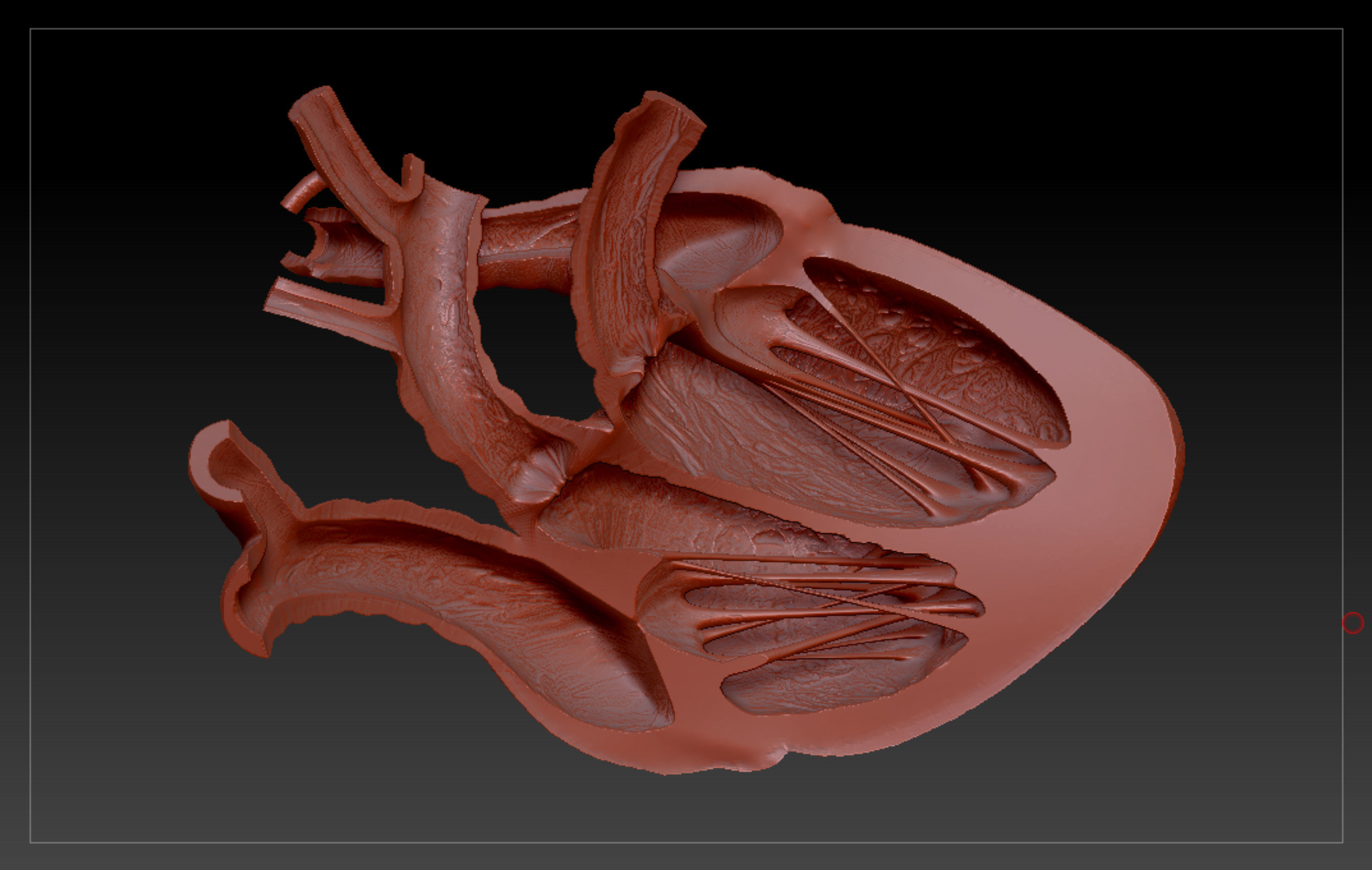 Heart Sliced STL 3D print model_5
