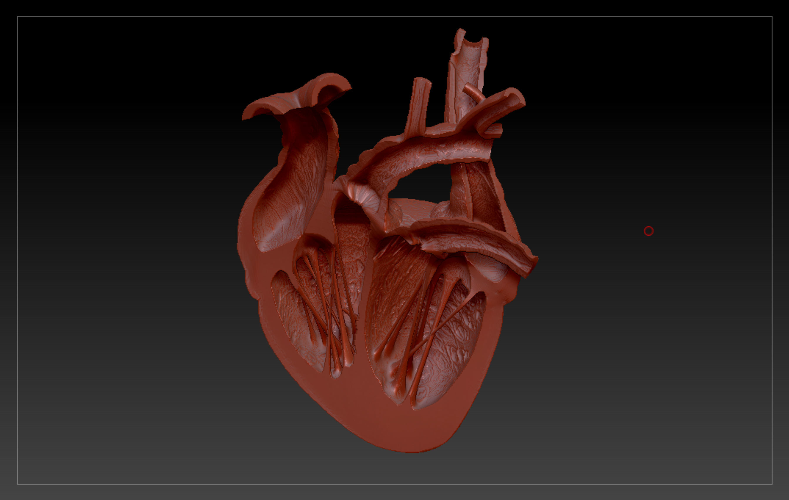 Heart Sliced STL 3D print model_13
