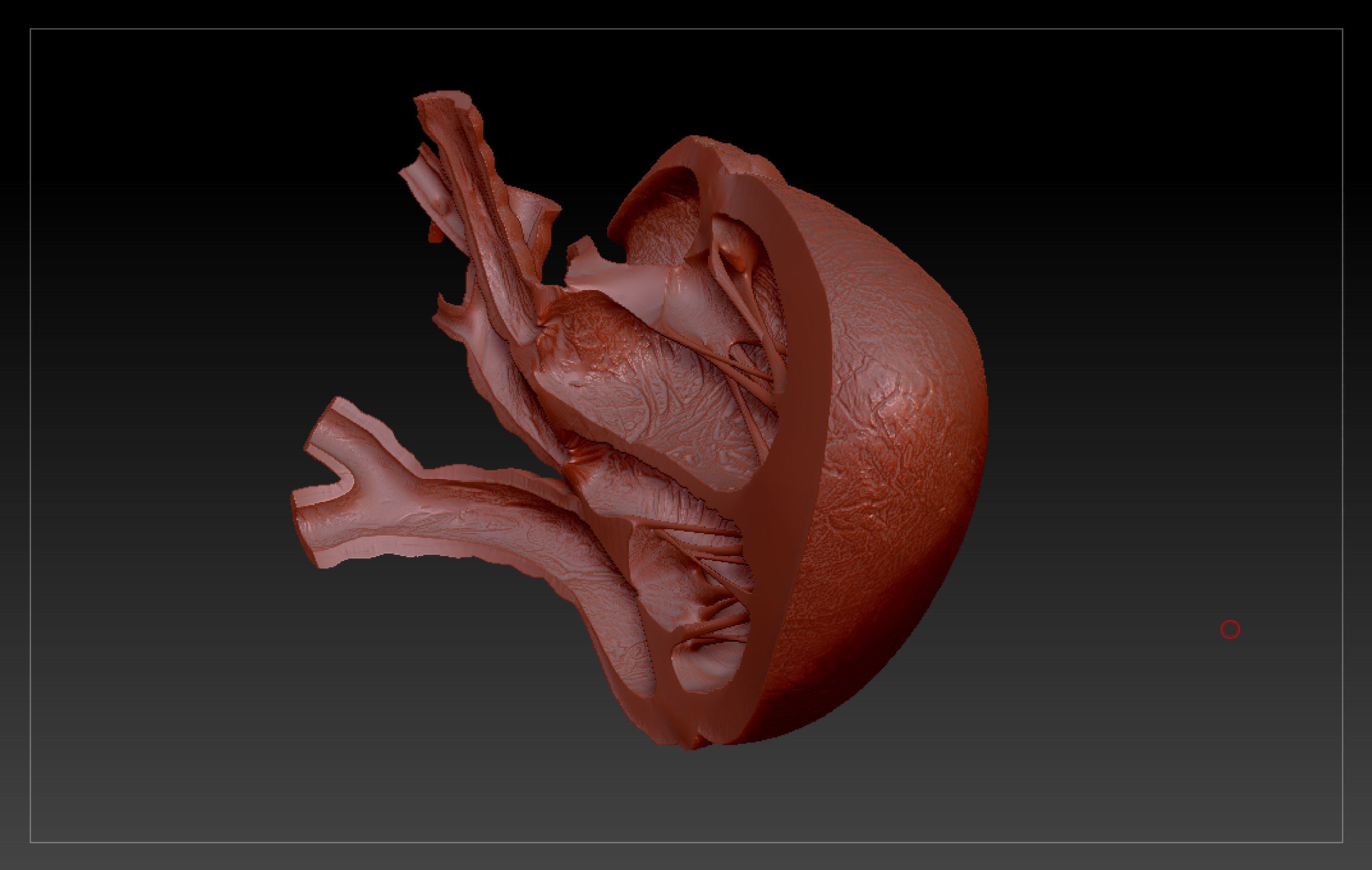 Heart Sliced STL 3D print model_6