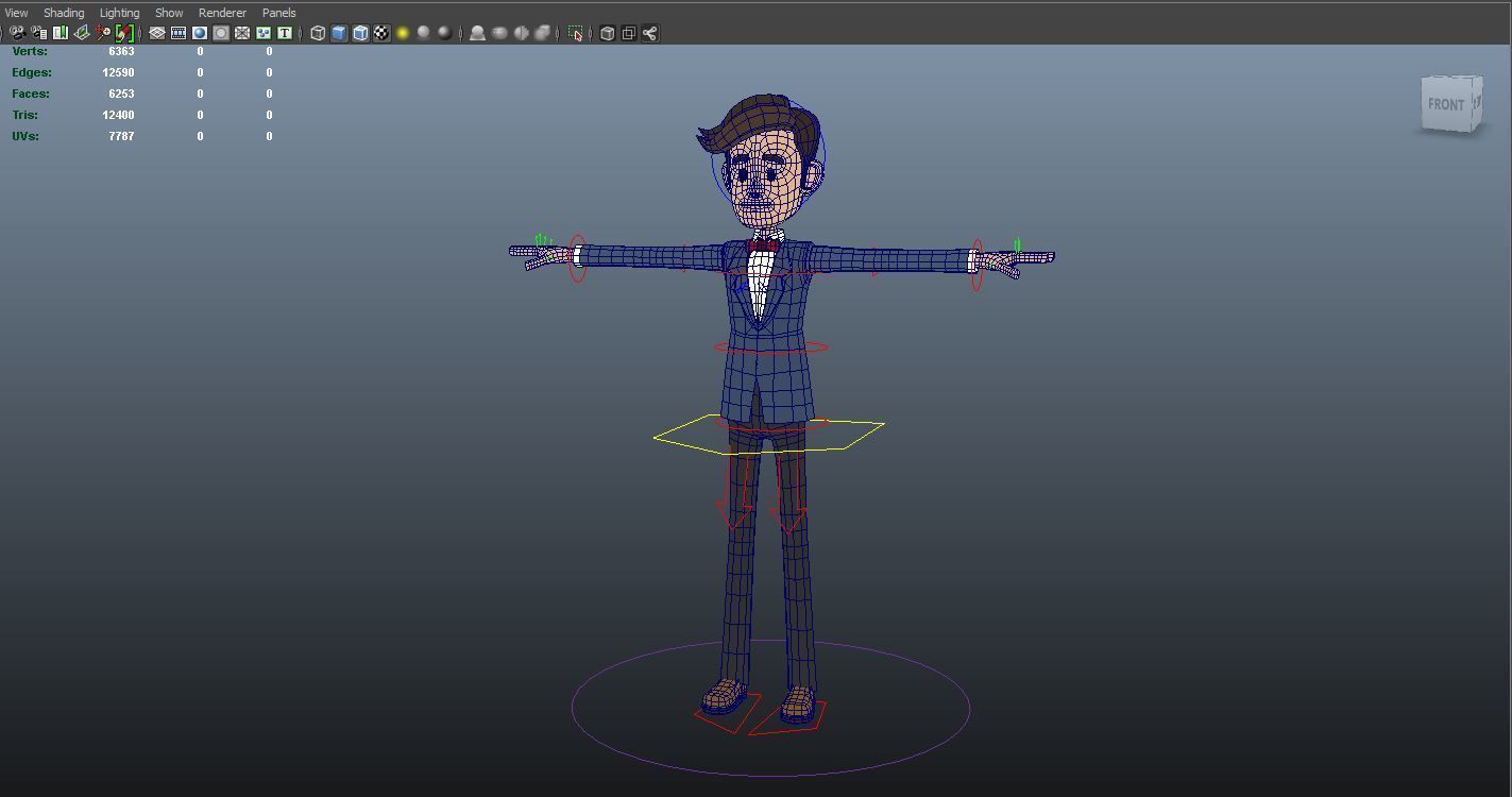 Explainer Video 3D Characters 3D model_12