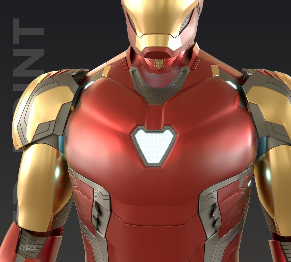 Iron Man Mark 85 wearable suit for 3D-printing DIY 3D print model_2