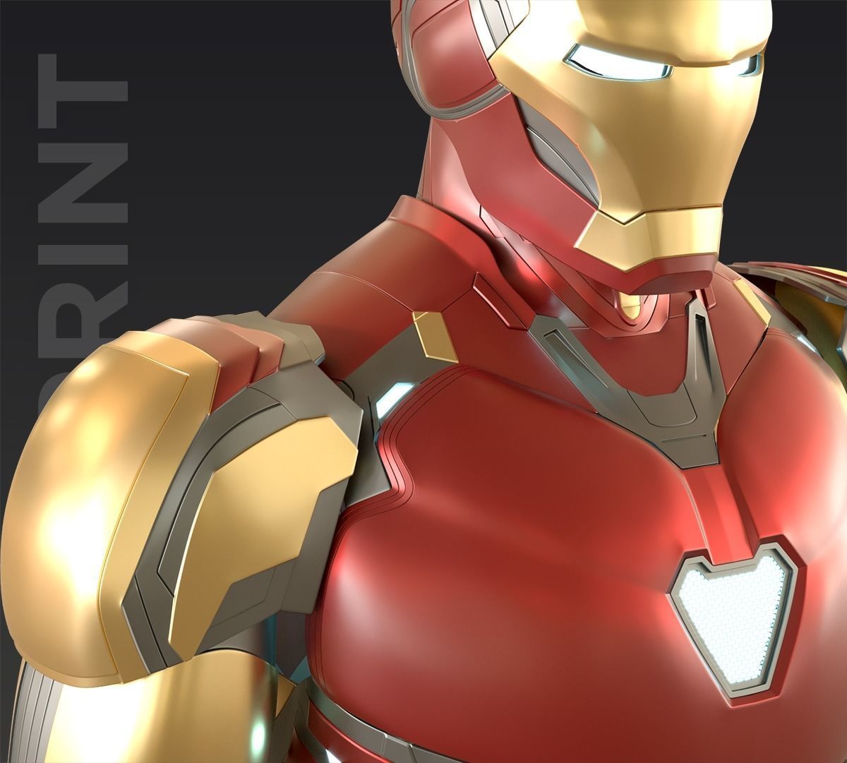 Iron Man Mark 85 wearable suit for 3D-printing DIY 3D print model_4