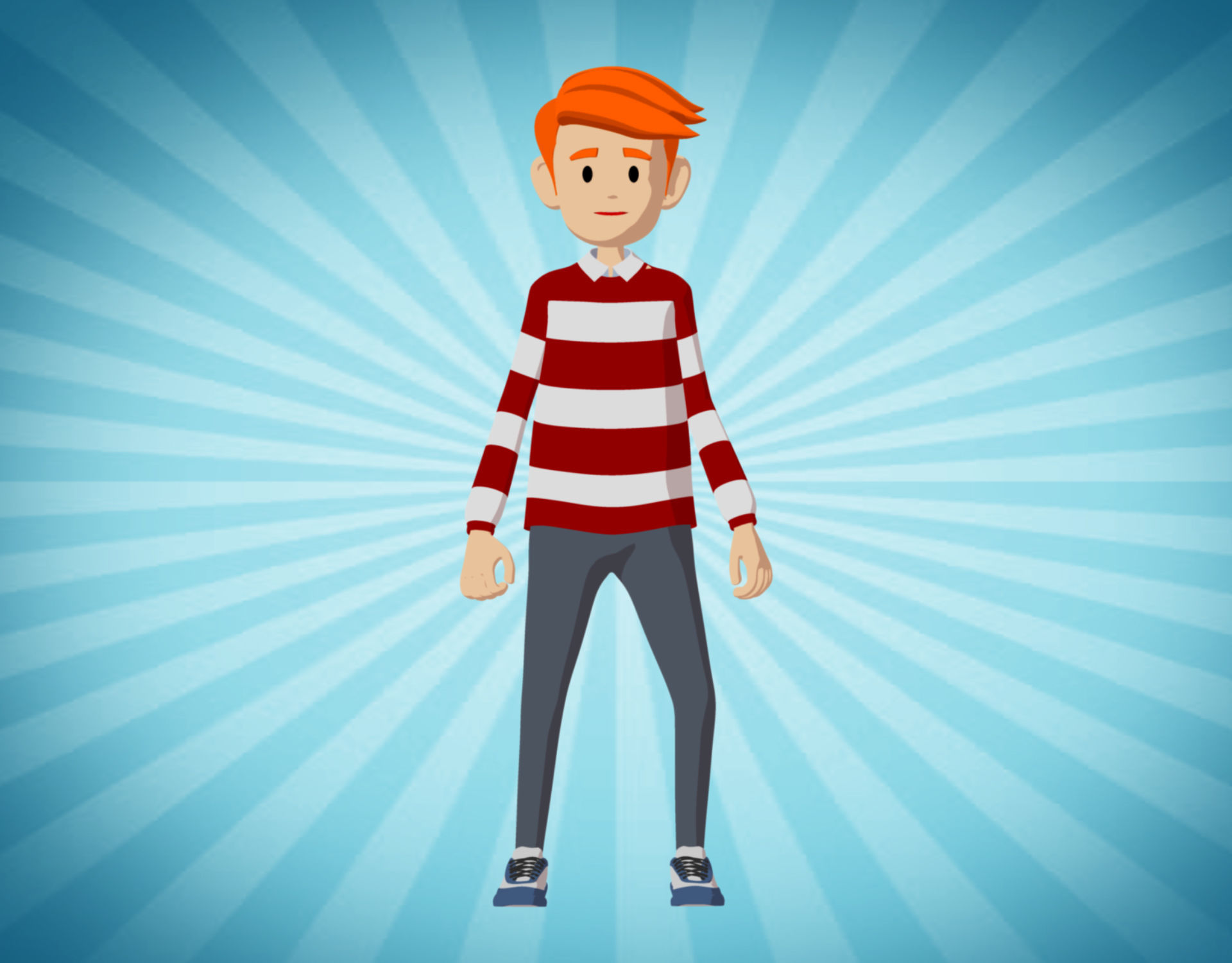 Explainer Video 3D Characters 3D model_9