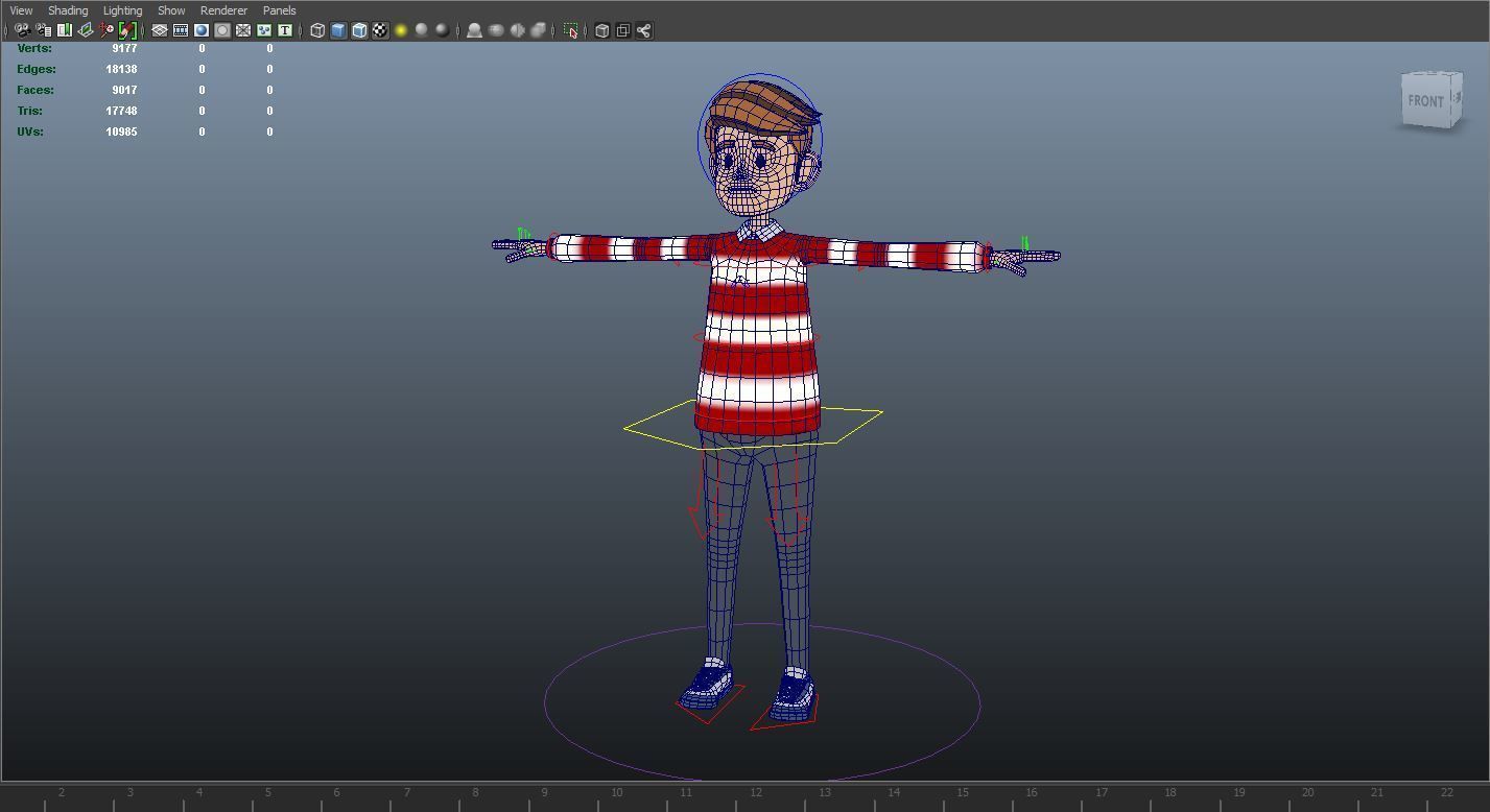 Explainer Video 3D Characters 3D model_14